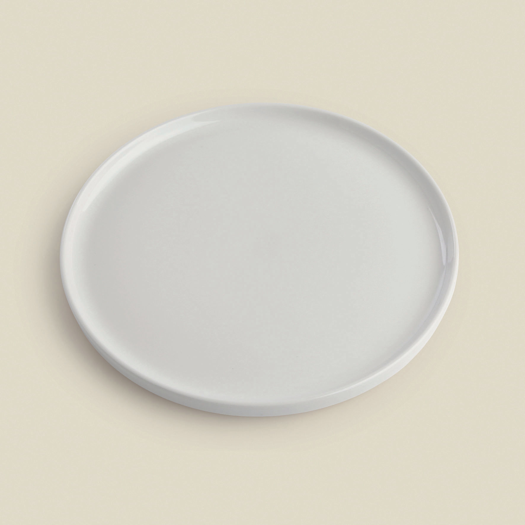Prato para Lanche Oslo Porcelana 21cm - A\CASA