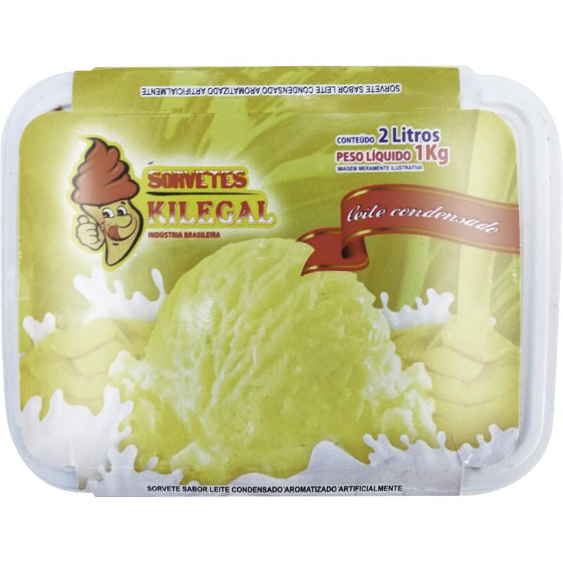 Sorvete Kilegal Creme 2L