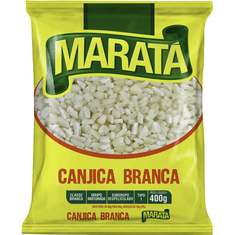 Canjica Branca Maratá 400g