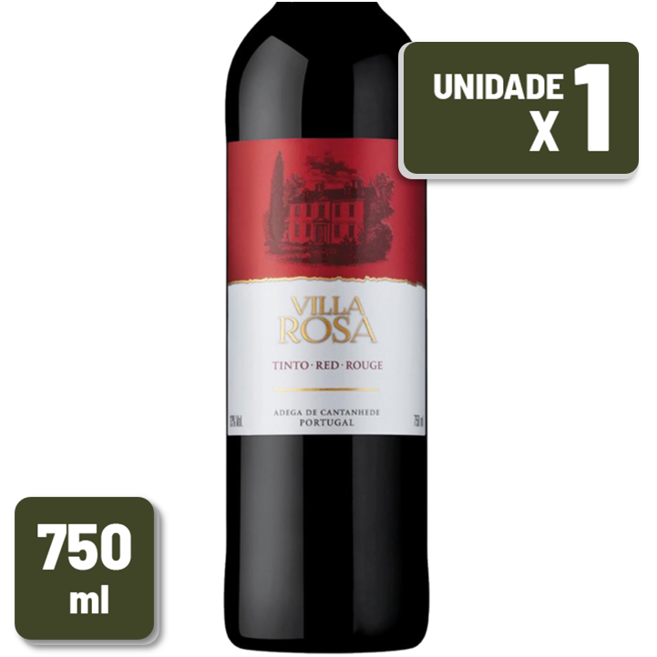 Vinho Villa Rosa Tinto 750Ml
