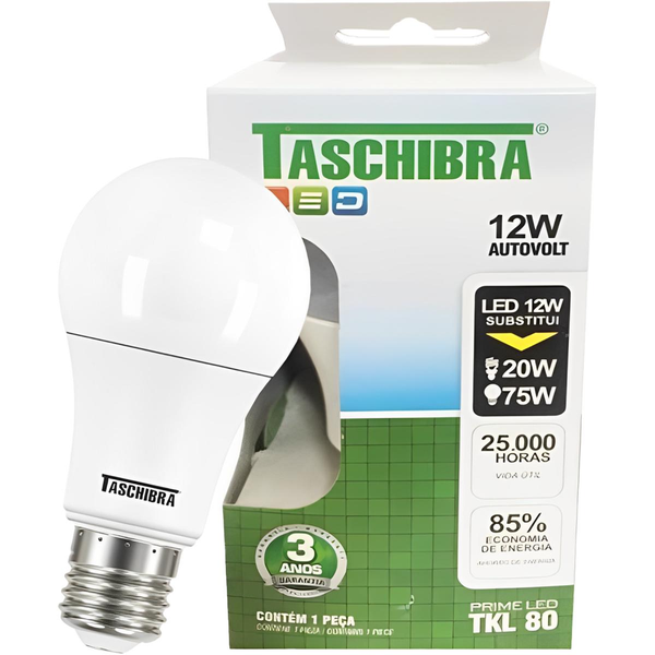 Lâmpada Taschibra Led Tkl 80 12w 6500k