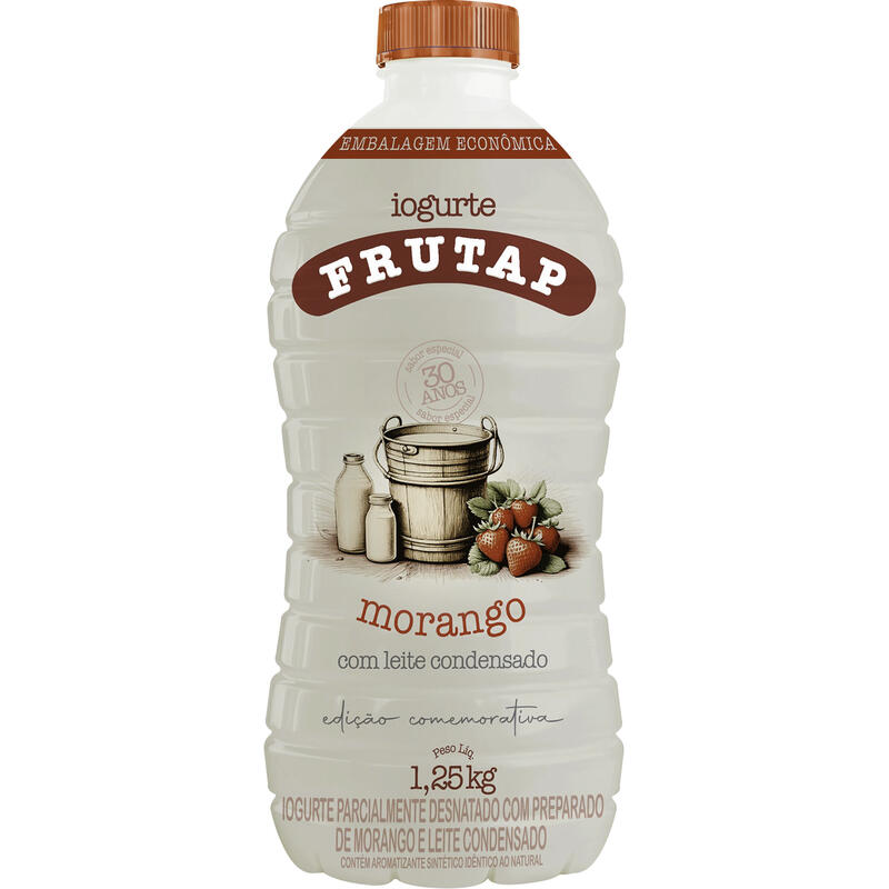 Iogurte Frutap Morango com Leite Condensado 1,25kg