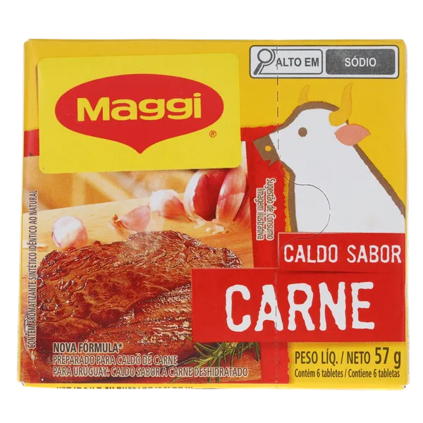 Caldo Maggi 57g - Carne