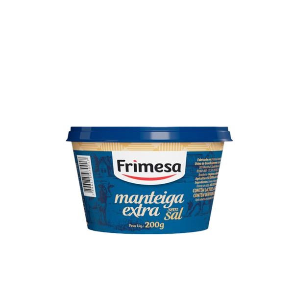 Manteiga Frimesa sem Sal 200g