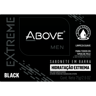 Sabonete Above Extreme Black 75g