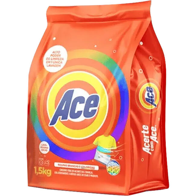 Lava Roupas em Pó Ace 1,5kg