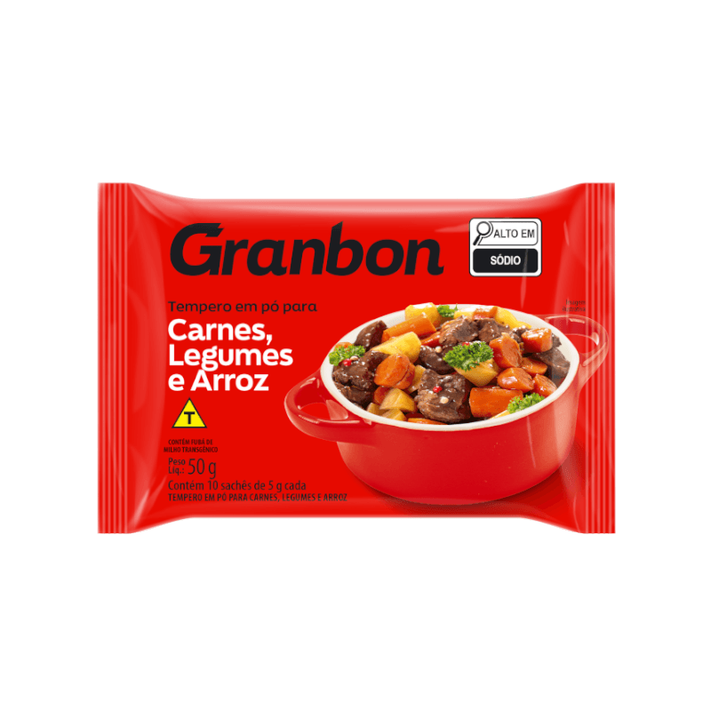 Tempero em Pó Granbon Carne 50g