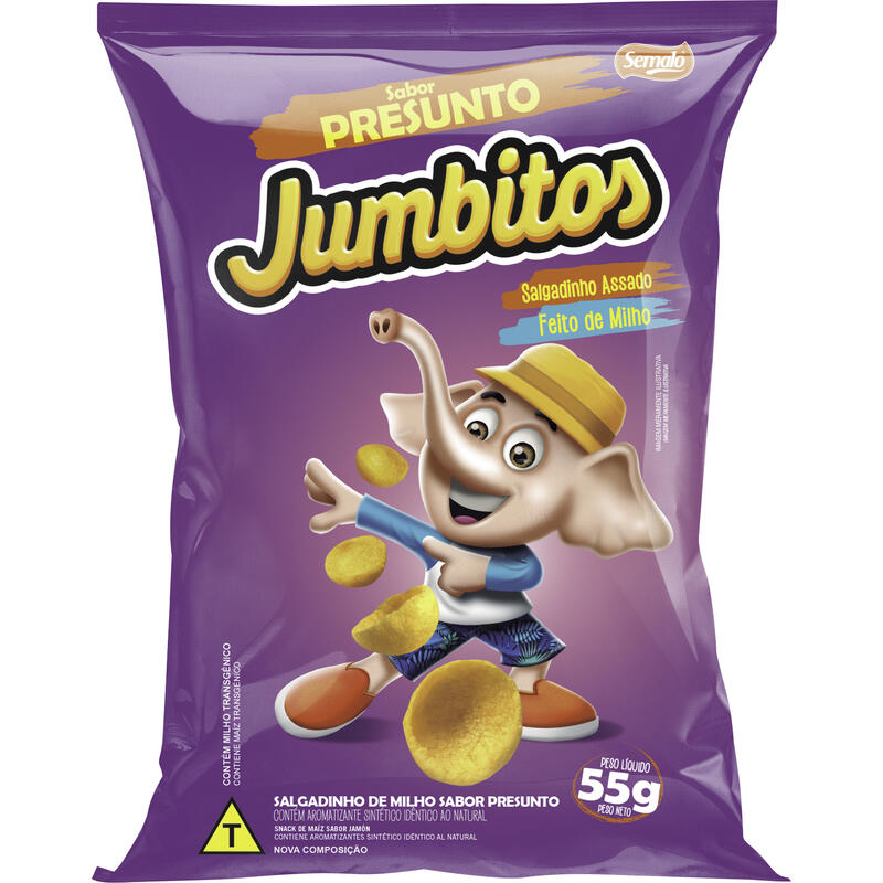 Salgadinho Jumbitos Presunto 55g