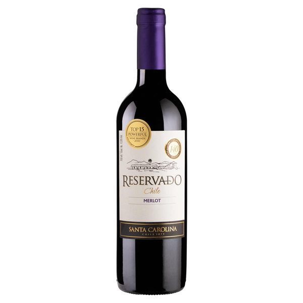 Vinho Chileno Santa Carolina Reservado 750ml - Merlot