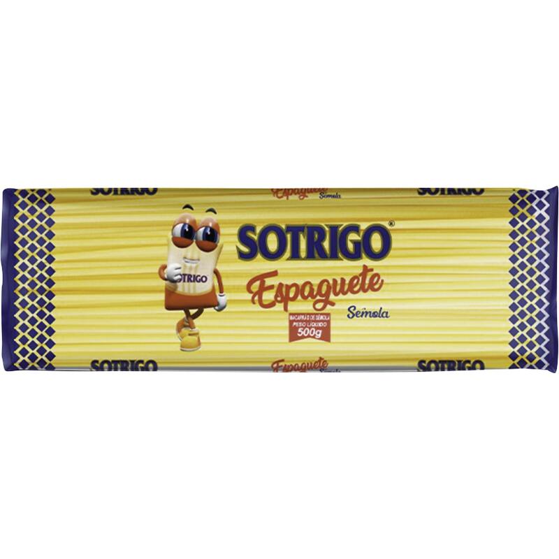 Macarrão de Sêmola Sotrigo Espaguete 500g