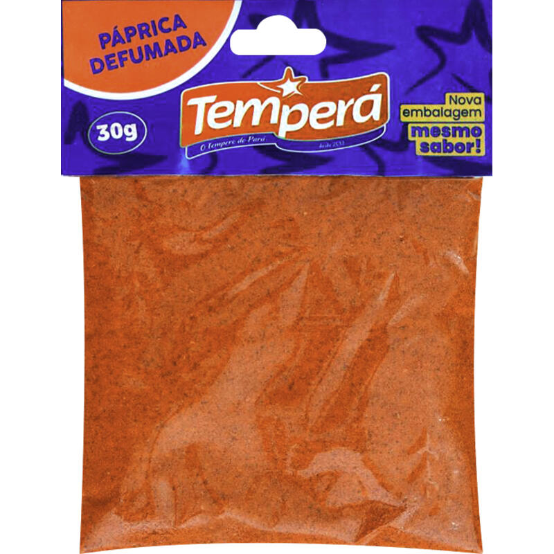 Páprica Defumada Temperá 30g