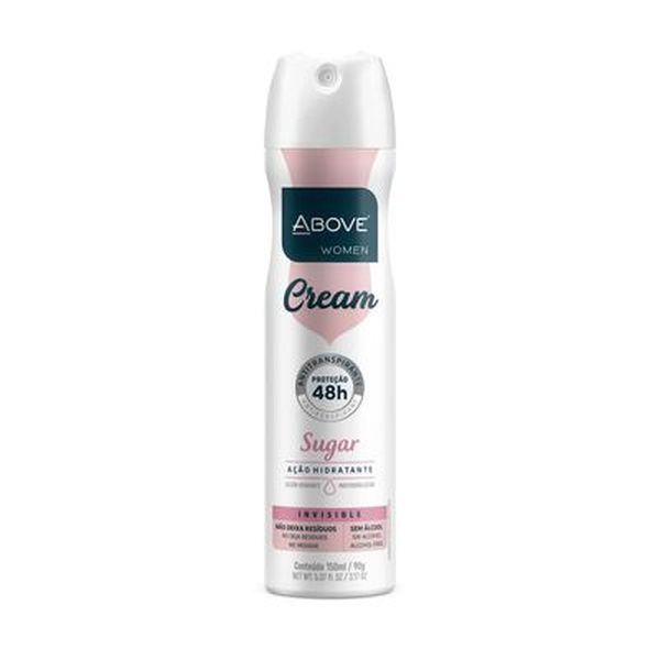 Antitranspirante Aerossol Invisible Sugar Above Women Cream 150ml