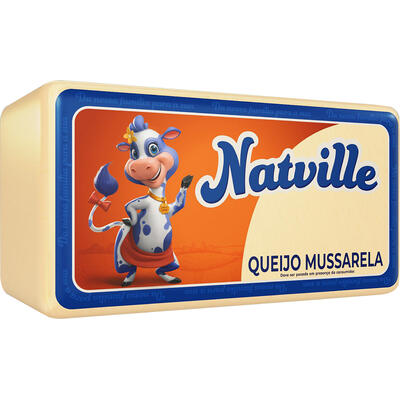 Queijo Mussarela Natville Lanche Preço por quilo na peça