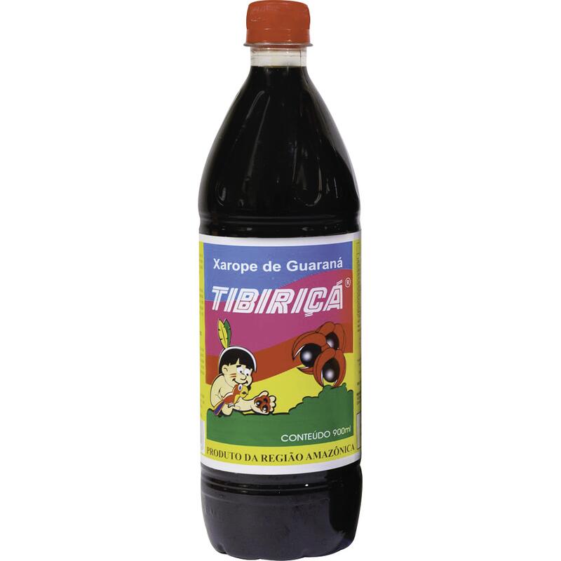Xarope de Guaraná Tibiriçá Pvc com 900ml