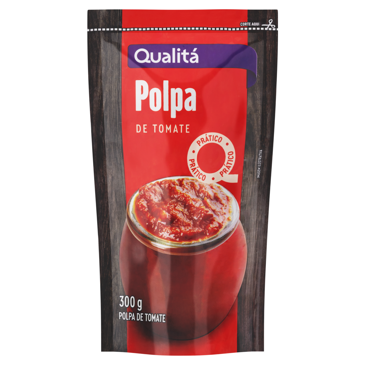 Polpa de Tomate Qualitá Sachê 300g