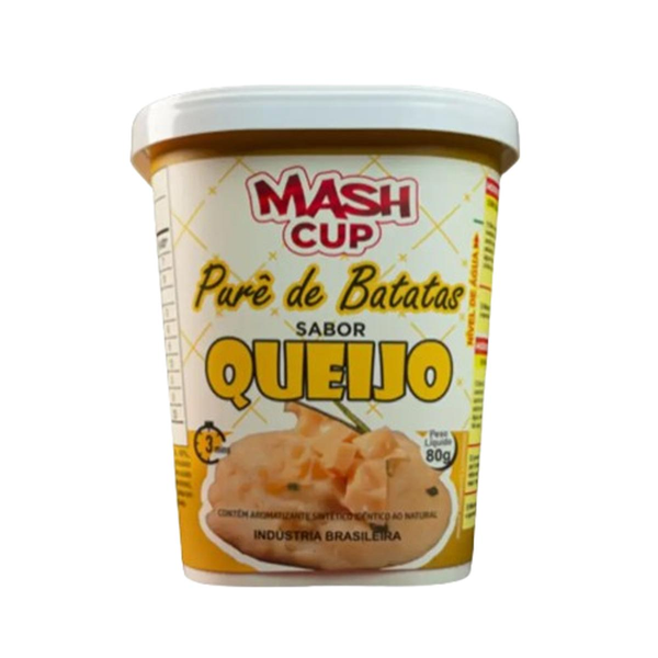 Purê de Batata Mash Cup 80g - Queijo