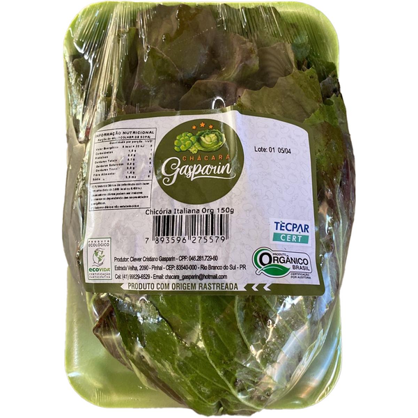 Chicória Italiana Gasparin 150g - Orgânica
