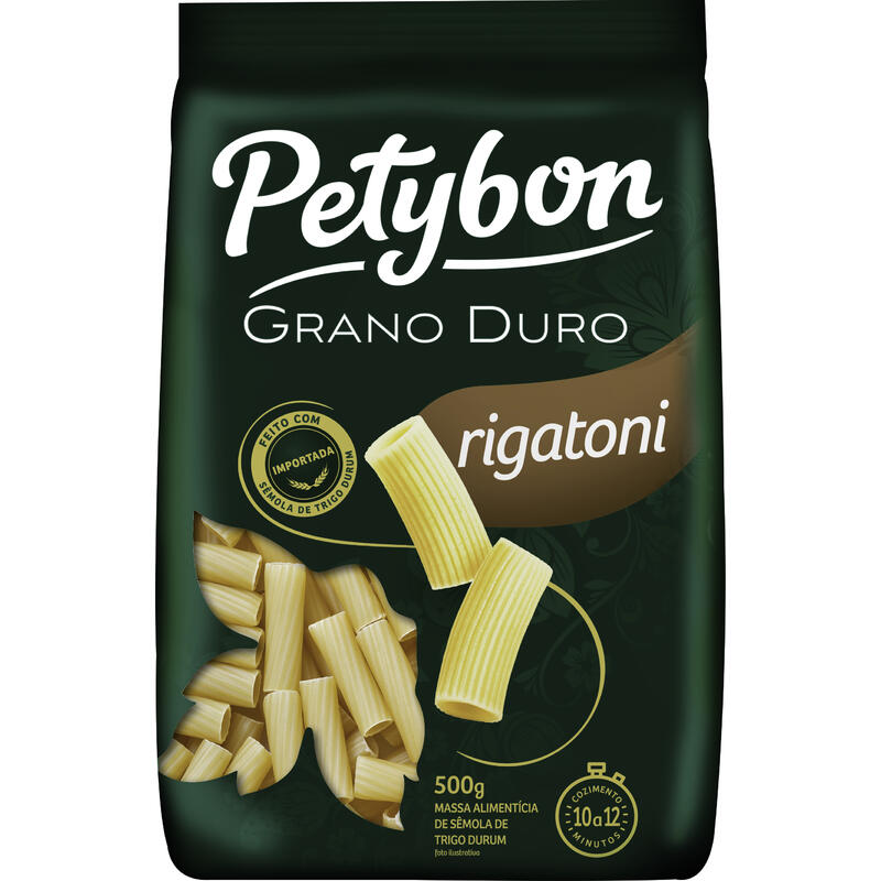 Macarrão Grano Duro Petybon Rigatoni 500g