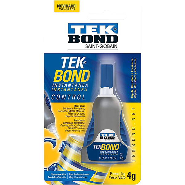 Cola Instantânea Tekbond 4g - Control