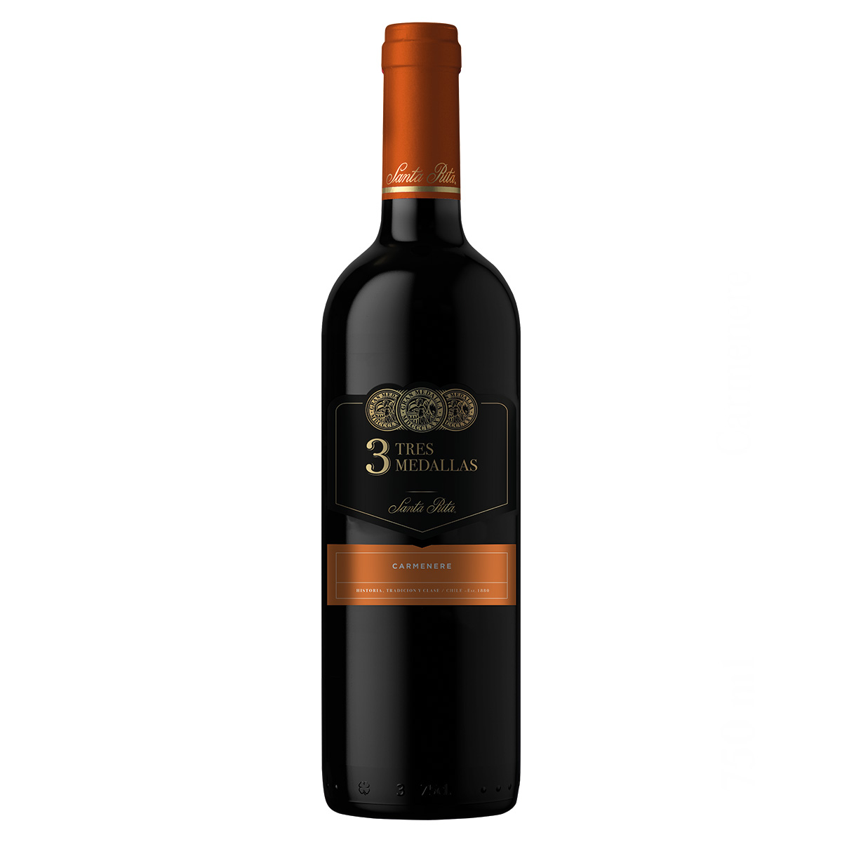 Vinho Tinto Chileno Tres Medalhas Carmenere 750ml