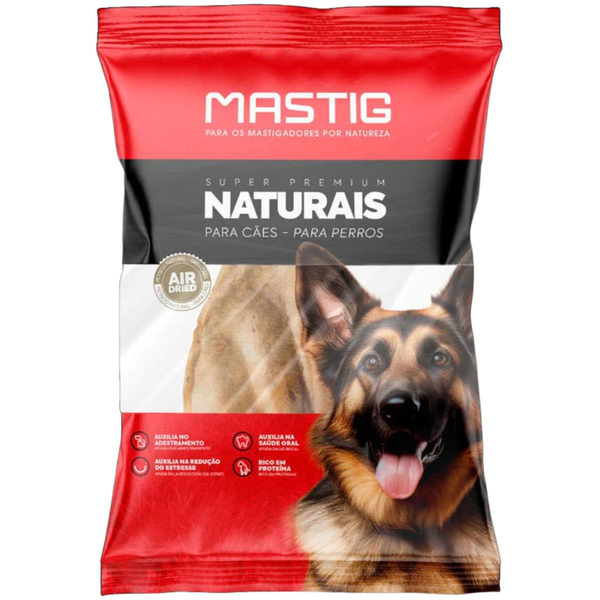 Petisco Mastig Orelha Bovina Natural