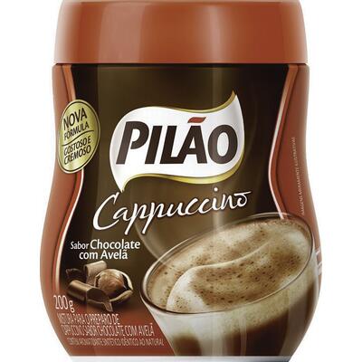 Café Cappuccino Pilão Chocolate com Avelã 200g