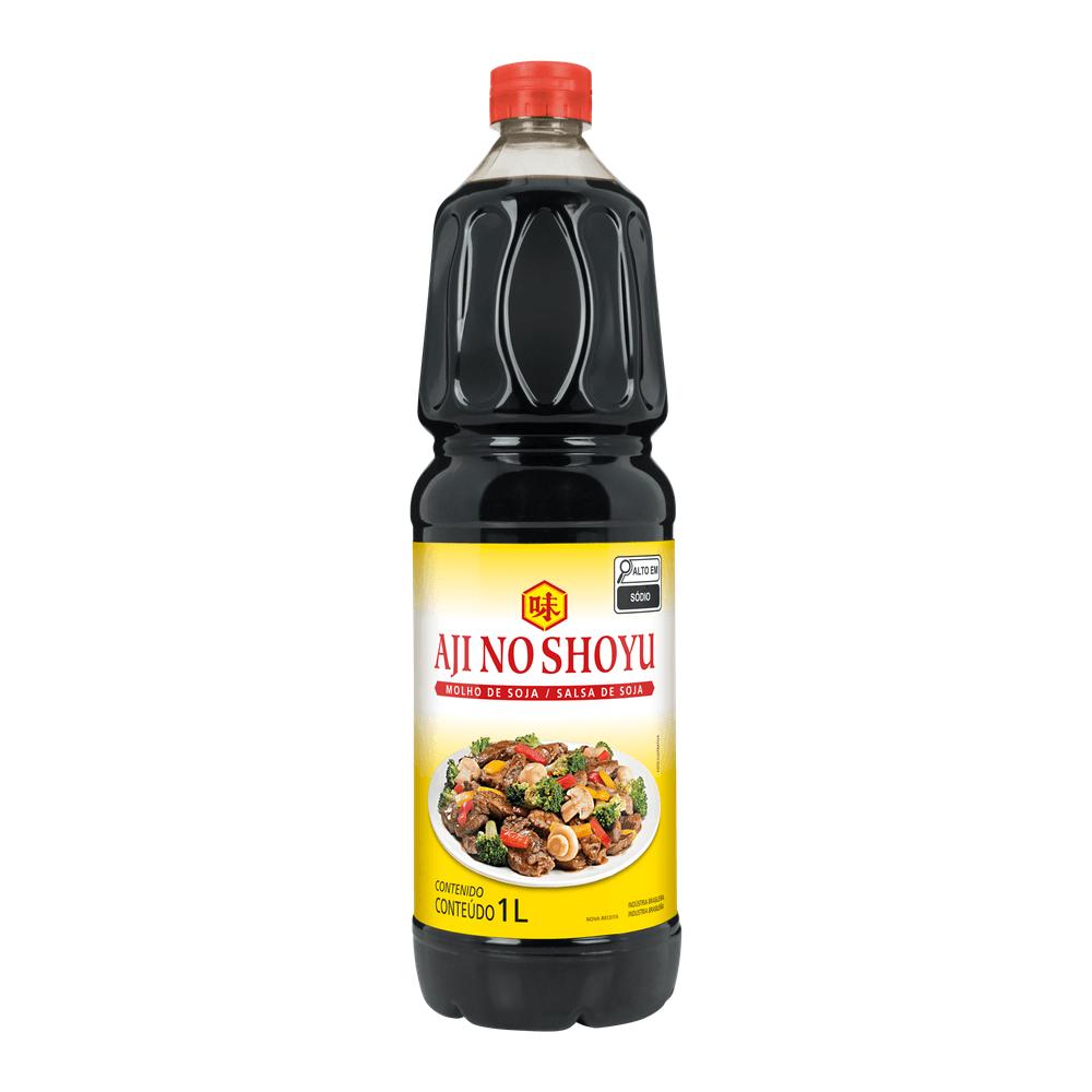 Molho de Soja Sakura Aji-no-Shoyu Garrafa 1L