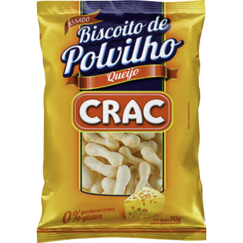 Biscoito de Polvilho Crac Queijo 80g