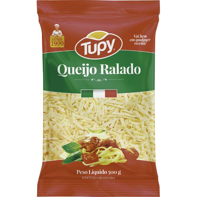 Queijo Ralado Tupy 500g
