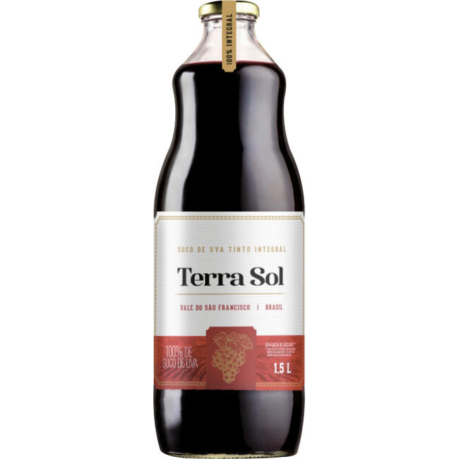 Suco de Uva Terra Sol Integral Tinto 1,5L