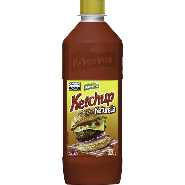 Ketchup Palmeiron Naturella 830g