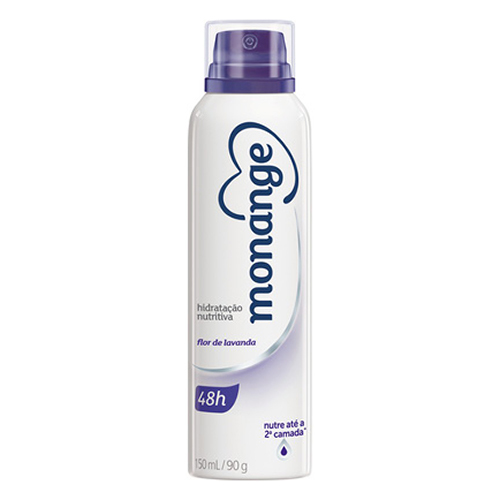 Desodorante Aerosol Flor De Lavanda Monange 150ml