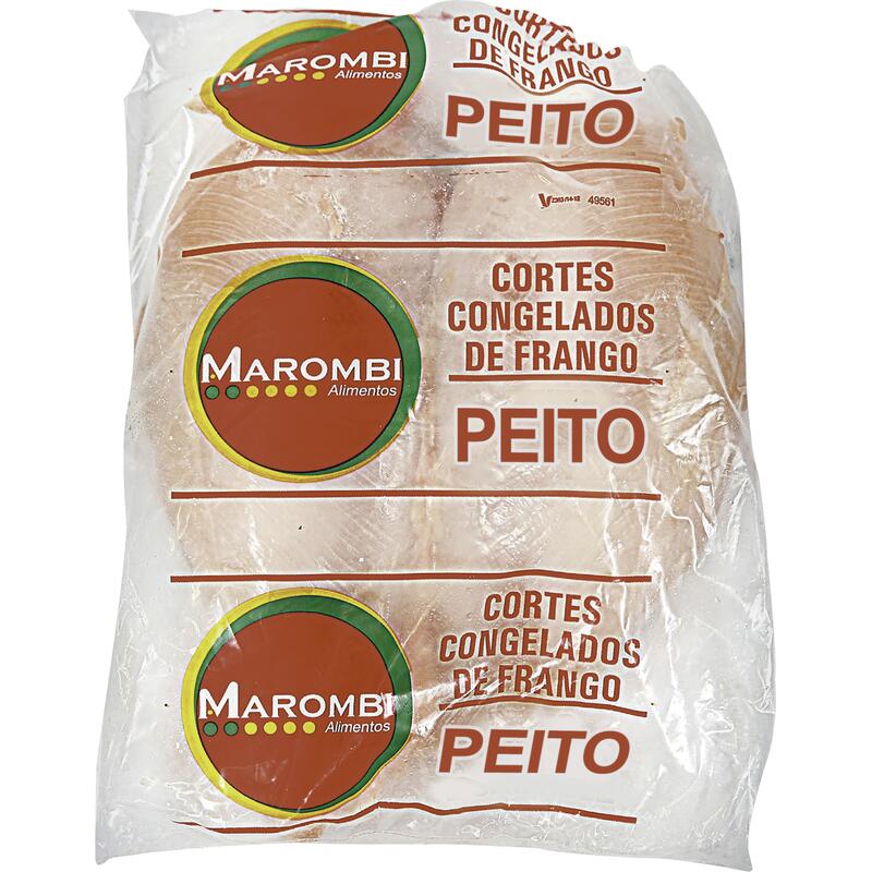 Peito de Frango Marombi Cong Preço por quilo no pacote