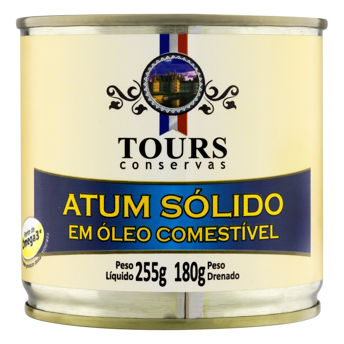 Atum Sólido em Óleo Tours 255g