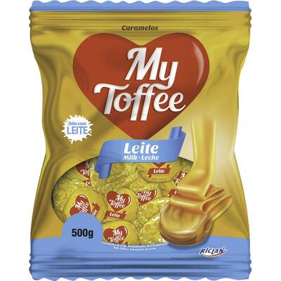 Bala Riclan My Toffee Leite 500g
