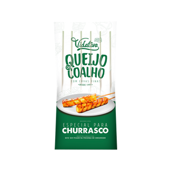 Queijo Vidativa Coalho - Temperado Kg