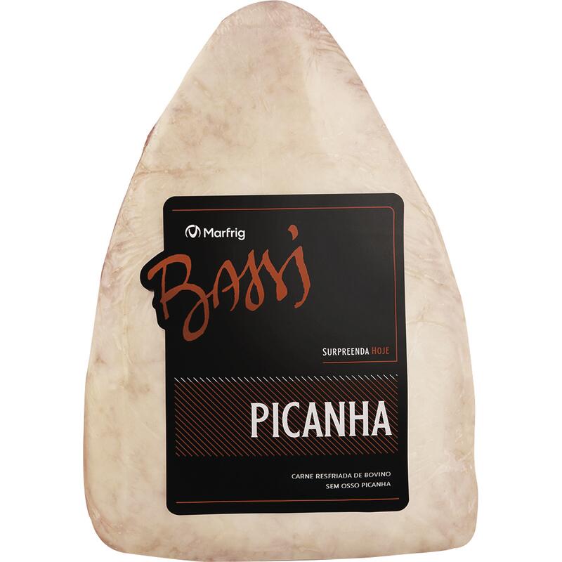 Carne Bovina Picanha Bassi Resf Preço por quilo na peça