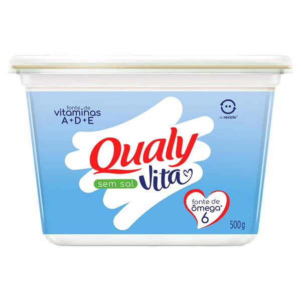 Margarina Qualy Vita Sem Sal 500g