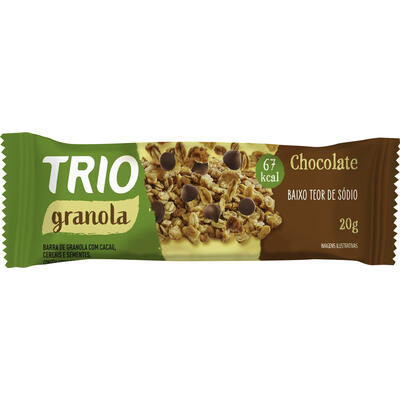 Barra de Granola Trio Chocolate 20g