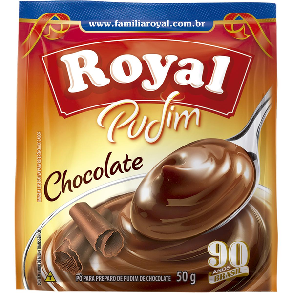 Pudim Royal 50g - Chocolate