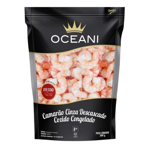 Camarão OCEANI Descascado 51/70 Congelado 200g