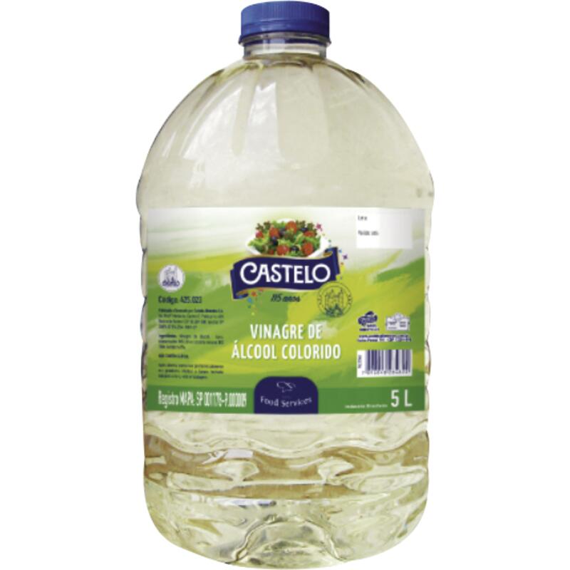 Vinagre de Álcool Castelo Colorido 5L