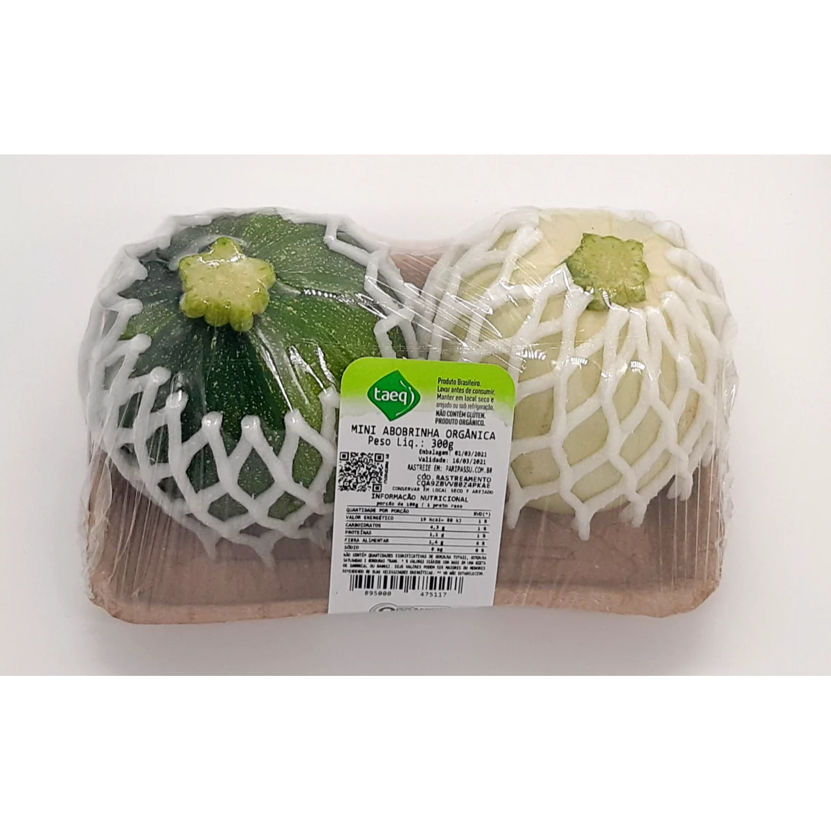 Mini Abóbora Orgânica Taeq 300g