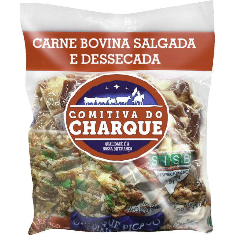Charque Picado Comitiva Dianteiro 400g
