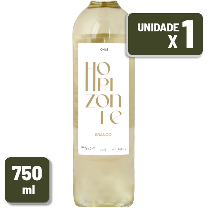 Vinho Horizonte Branco Garrafa Vidro 750ml