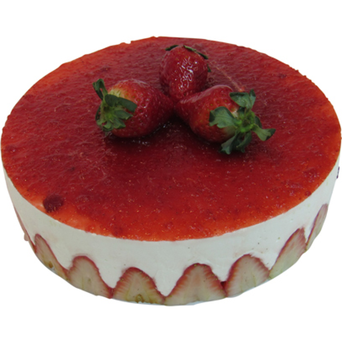 Bolo De Morango Fabricação Própria 1,2kg