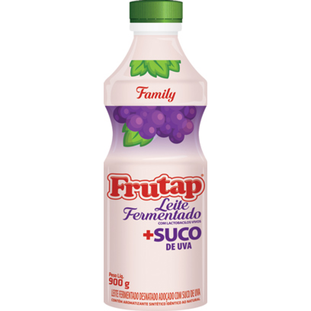 Leite Fermentado com Suco de Uva Frutap Garrafa 800g