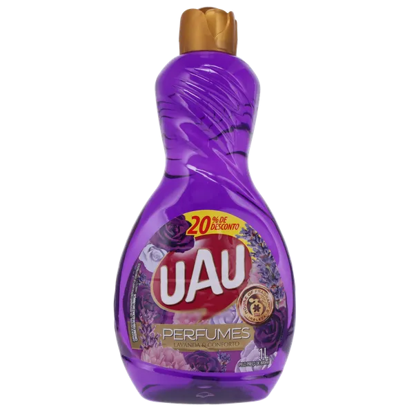 Limpador Uau 1 Litro - Lavanda e Conforto - 20% de Desconto