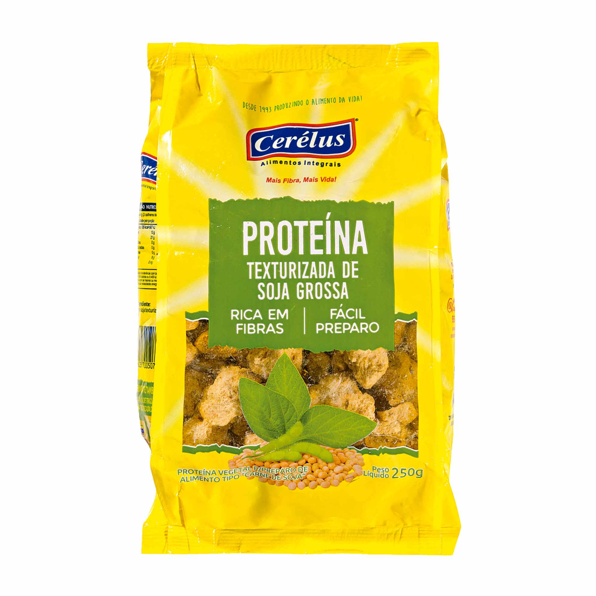 Proteína Texturizada de Soja Grossa Cerélus 250g
