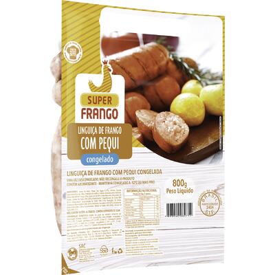 Linguiça de Frango Super Frango Congelada Com Pequi 800g